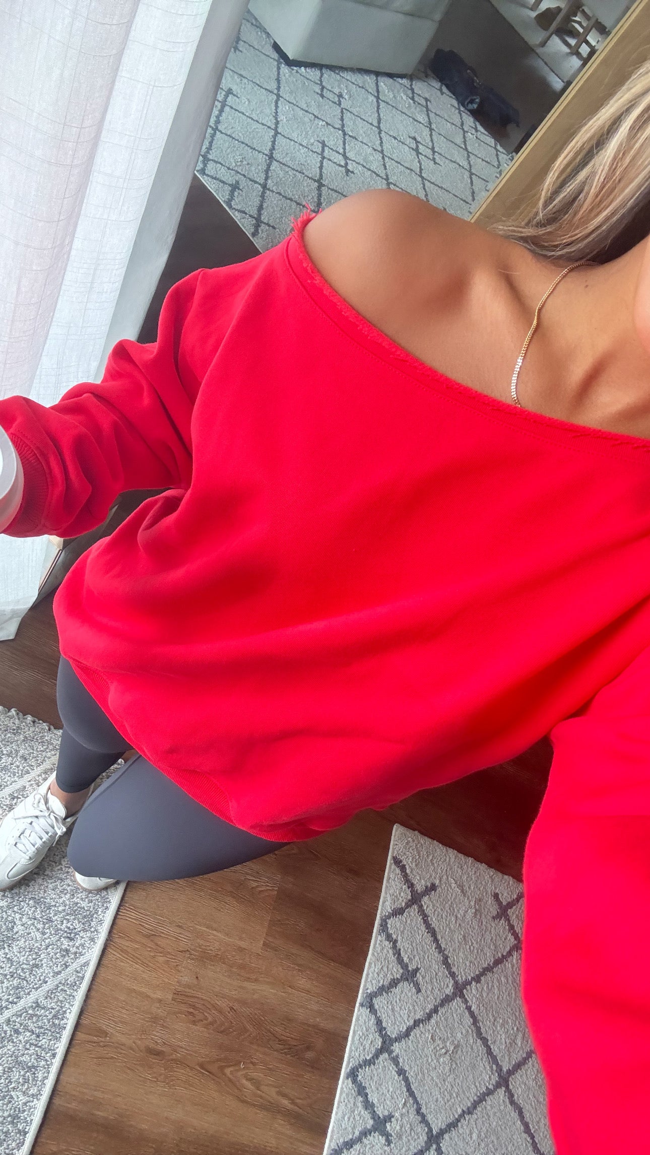 Ruby Off Shoulder Sweatshirt