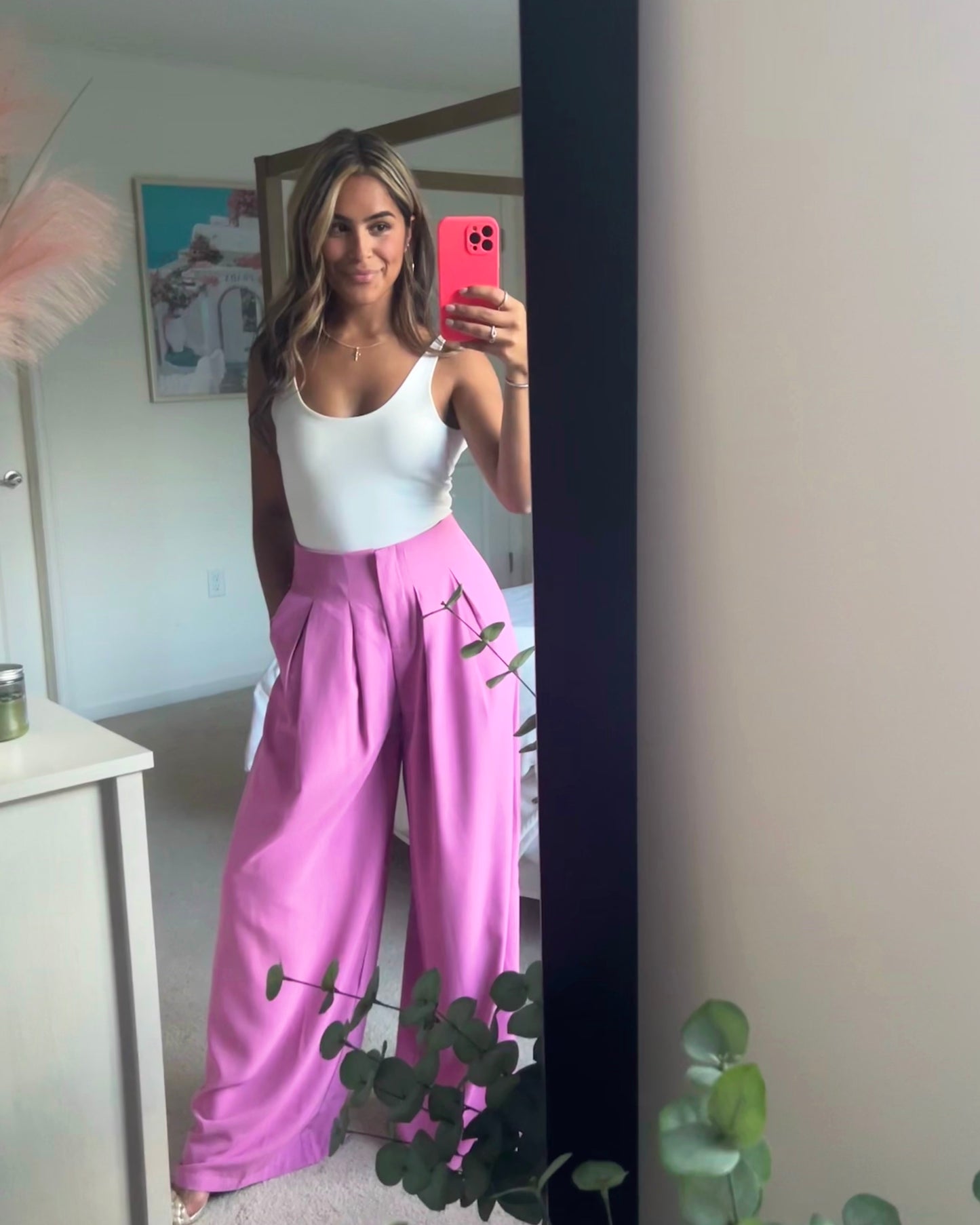 Polly Pleated Work Pant