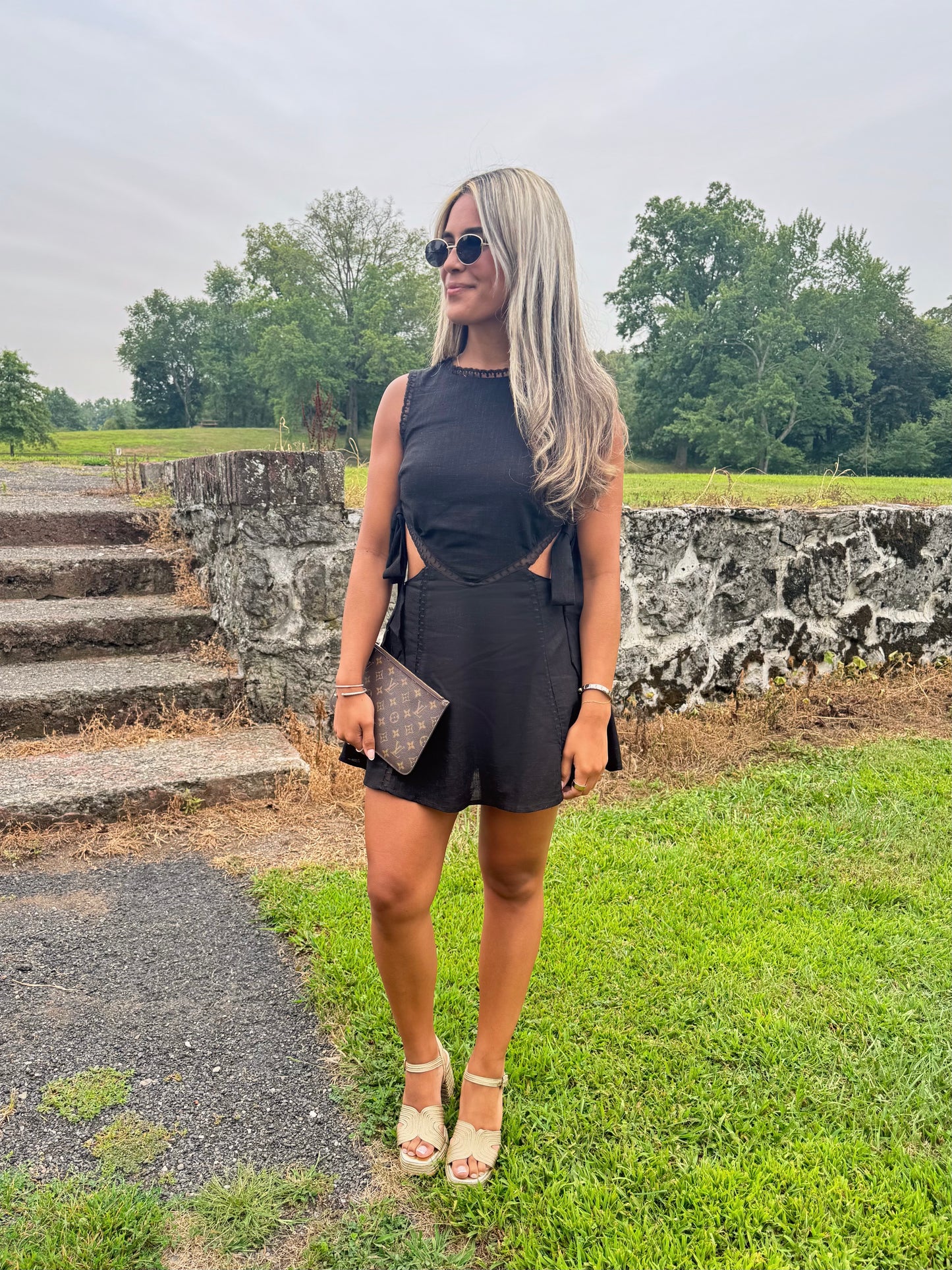 Lola Bow Cutout Dress