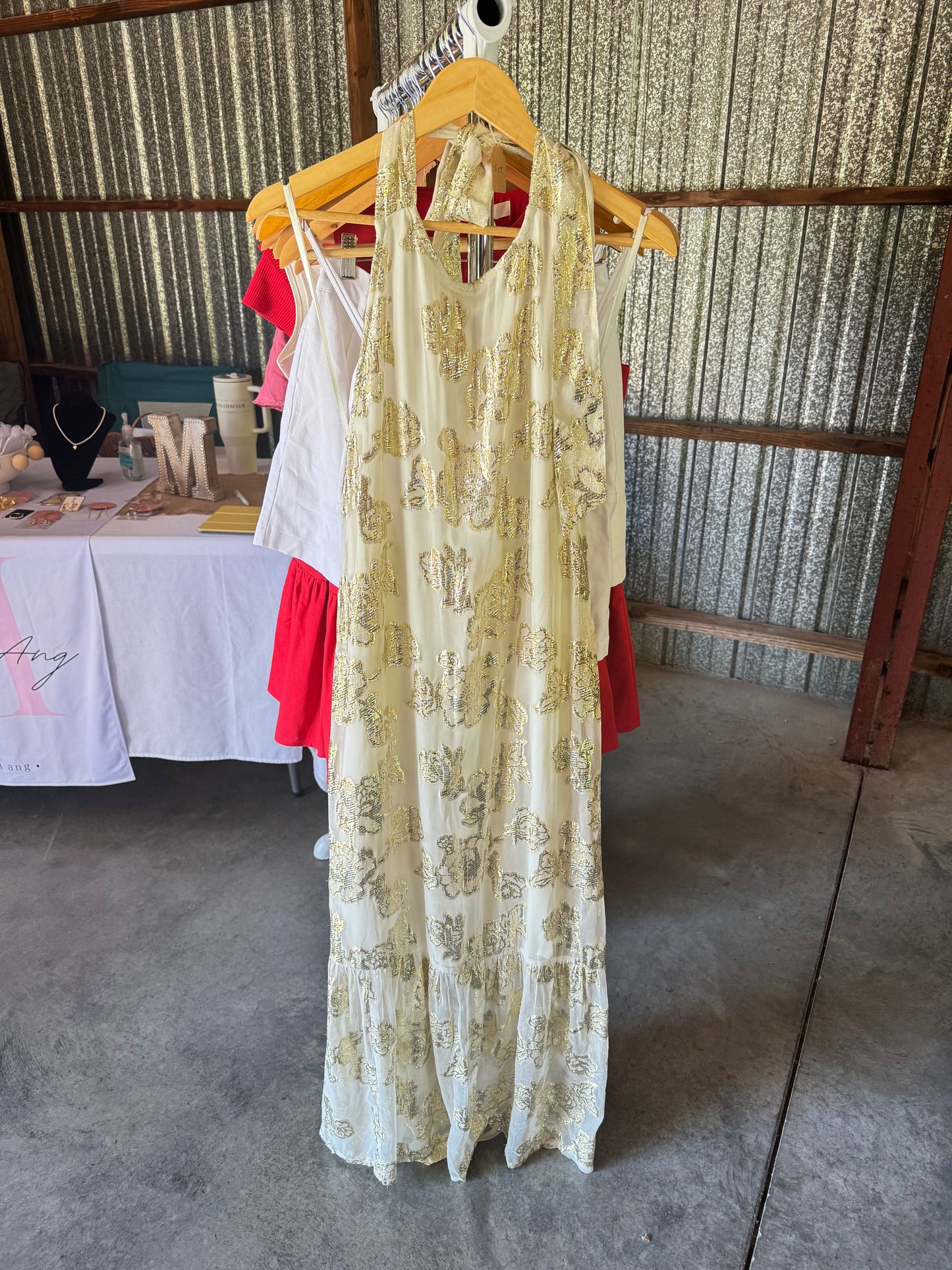 Regina Halter Maxi Dress
