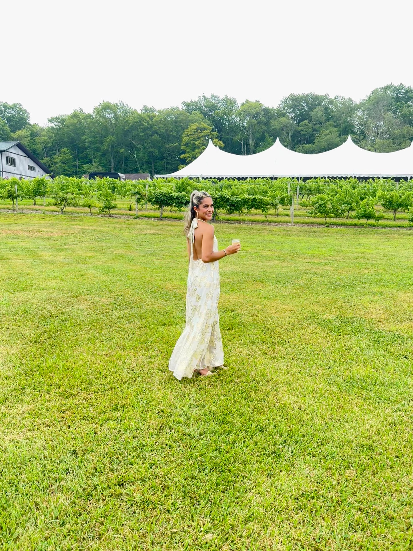 Regina Halter Maxi Dress