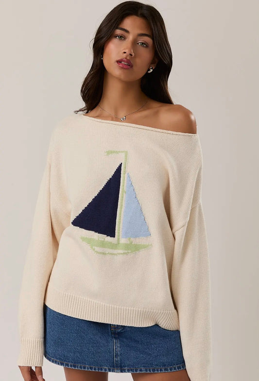 Brielle Boat Sweater