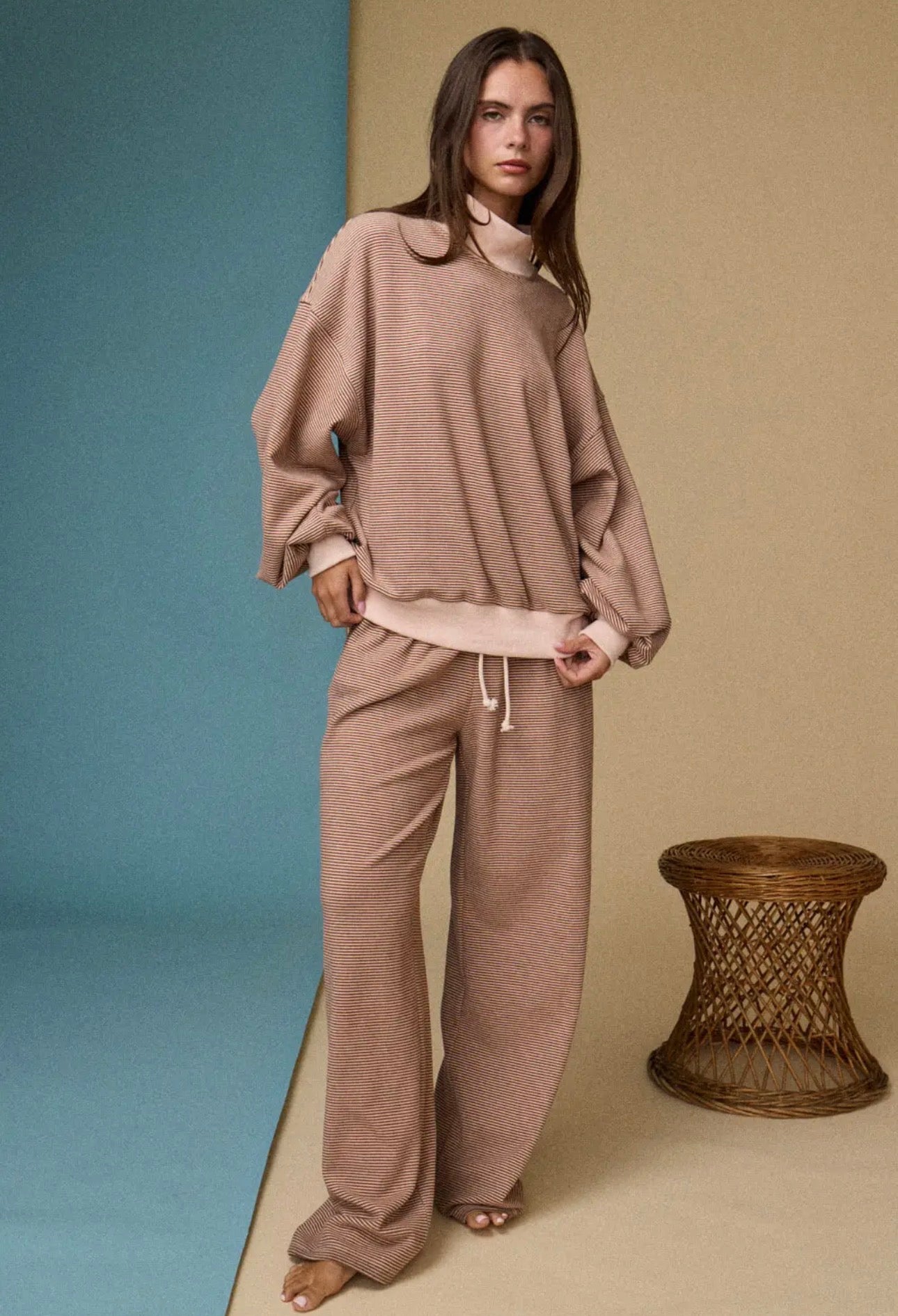 Leila Mockneck Set