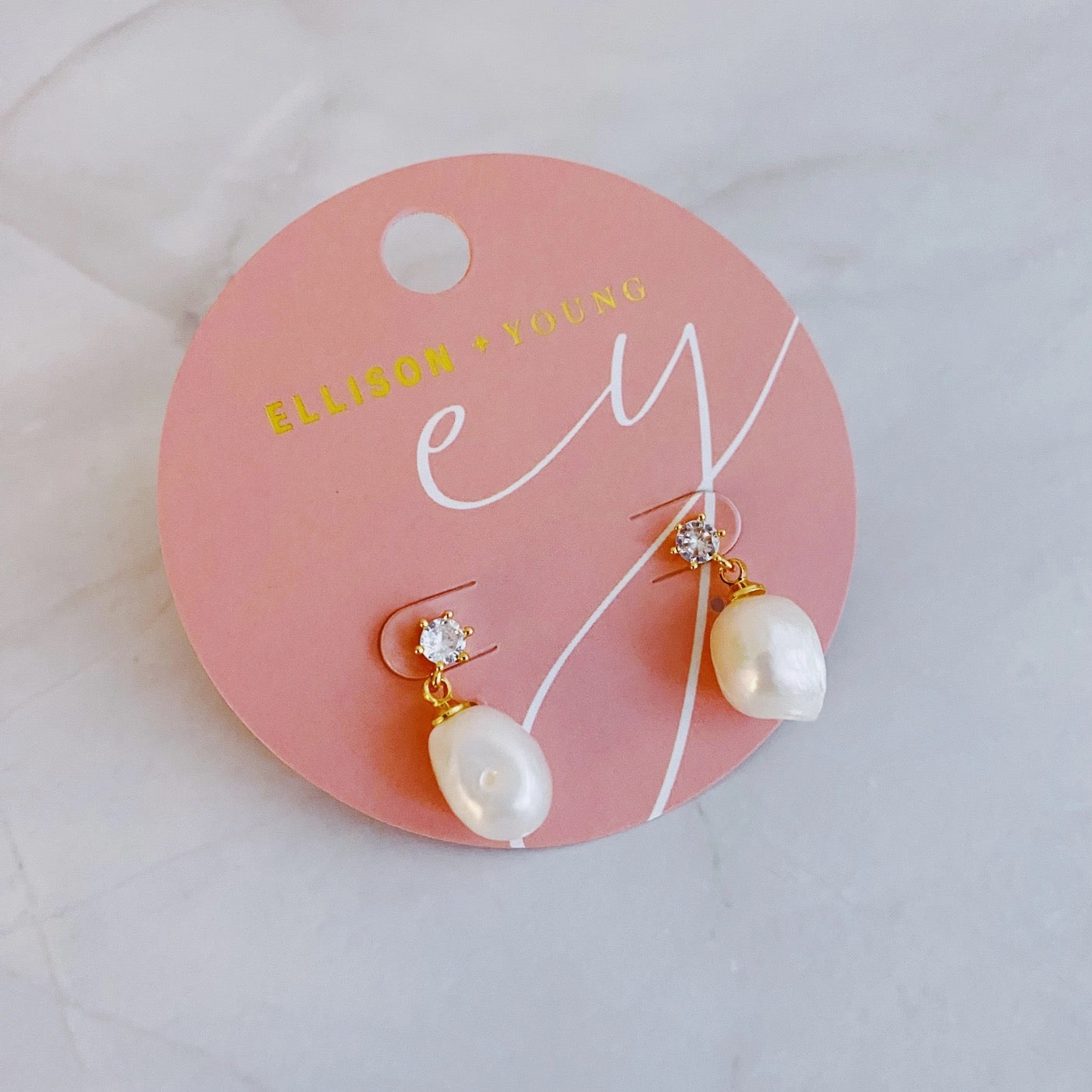 Freshwater Pearl Dangle Earrings