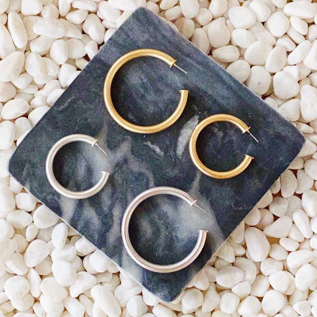 Classy Tubular Hoops