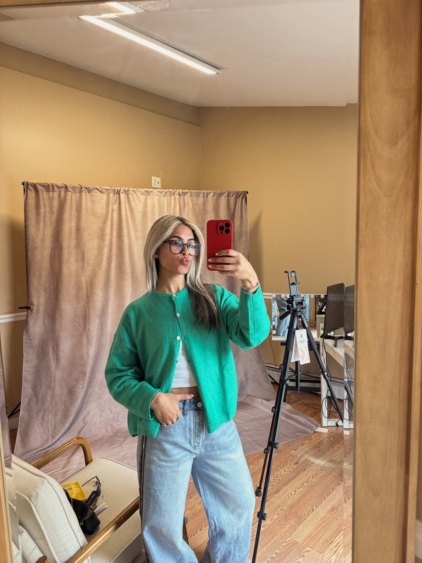 Jules Cardigan - Green