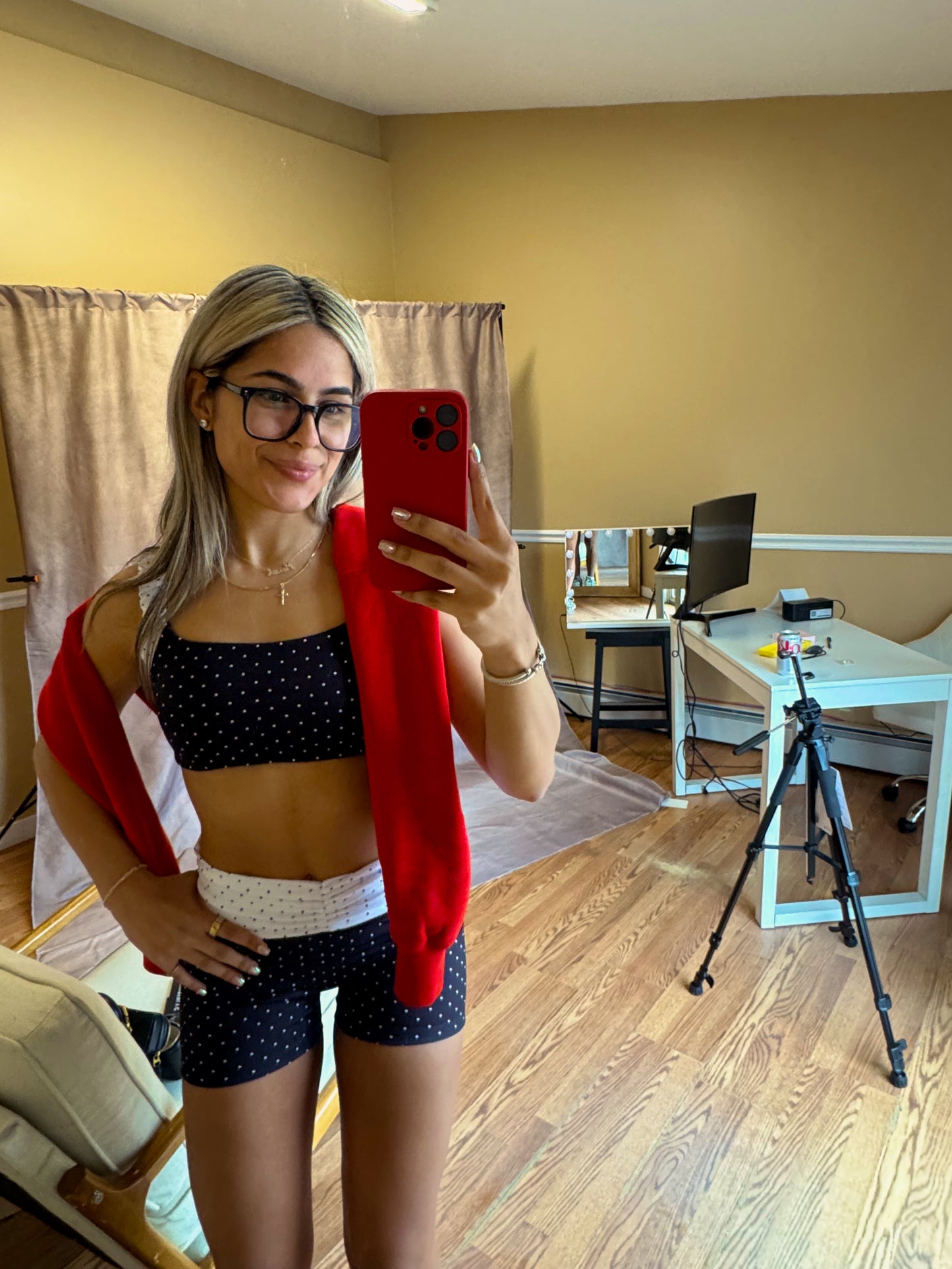 Isabelle Polka Dot Top