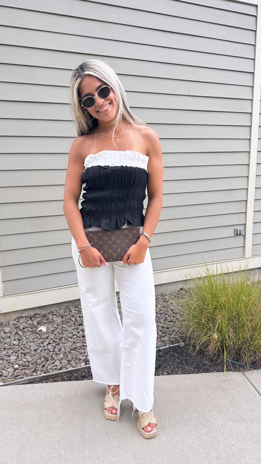 Seraphina Scrunch Top