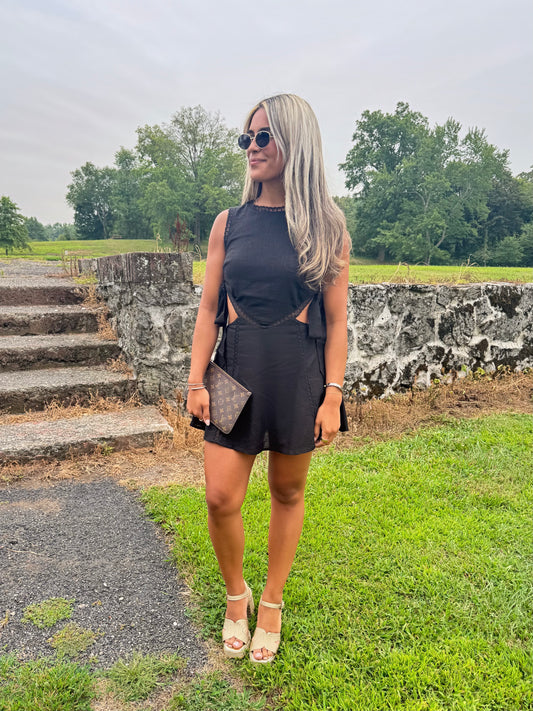 Lola Bow Cutout Dress