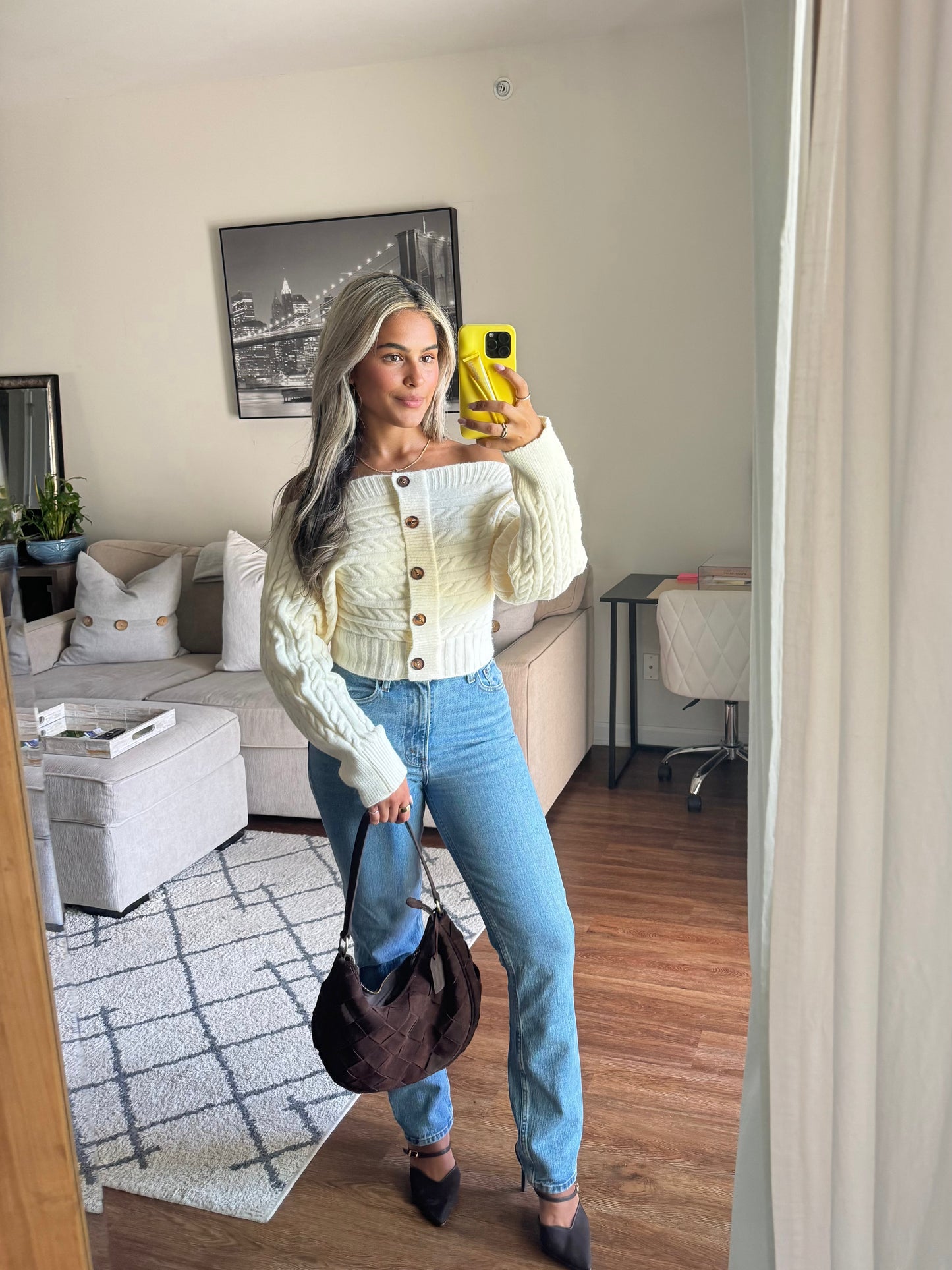 Olivia Off the Shoulder Sweater