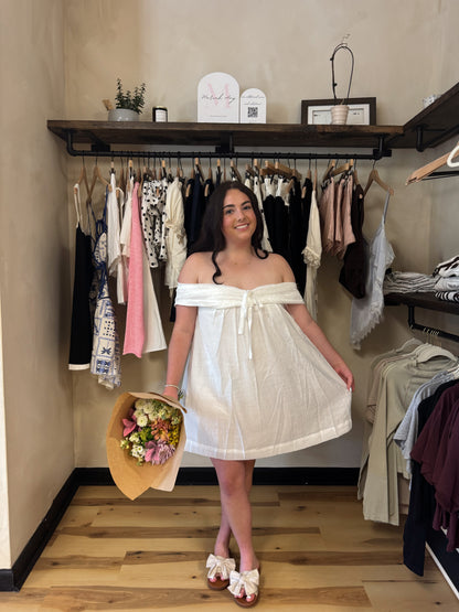 Alyssa Off the Shoulder Mini