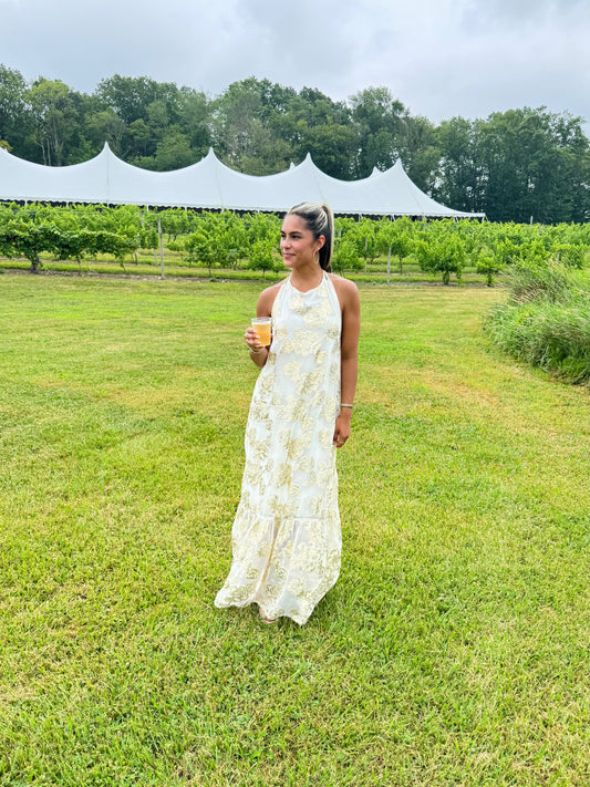 Regina Halter Maxi Dress