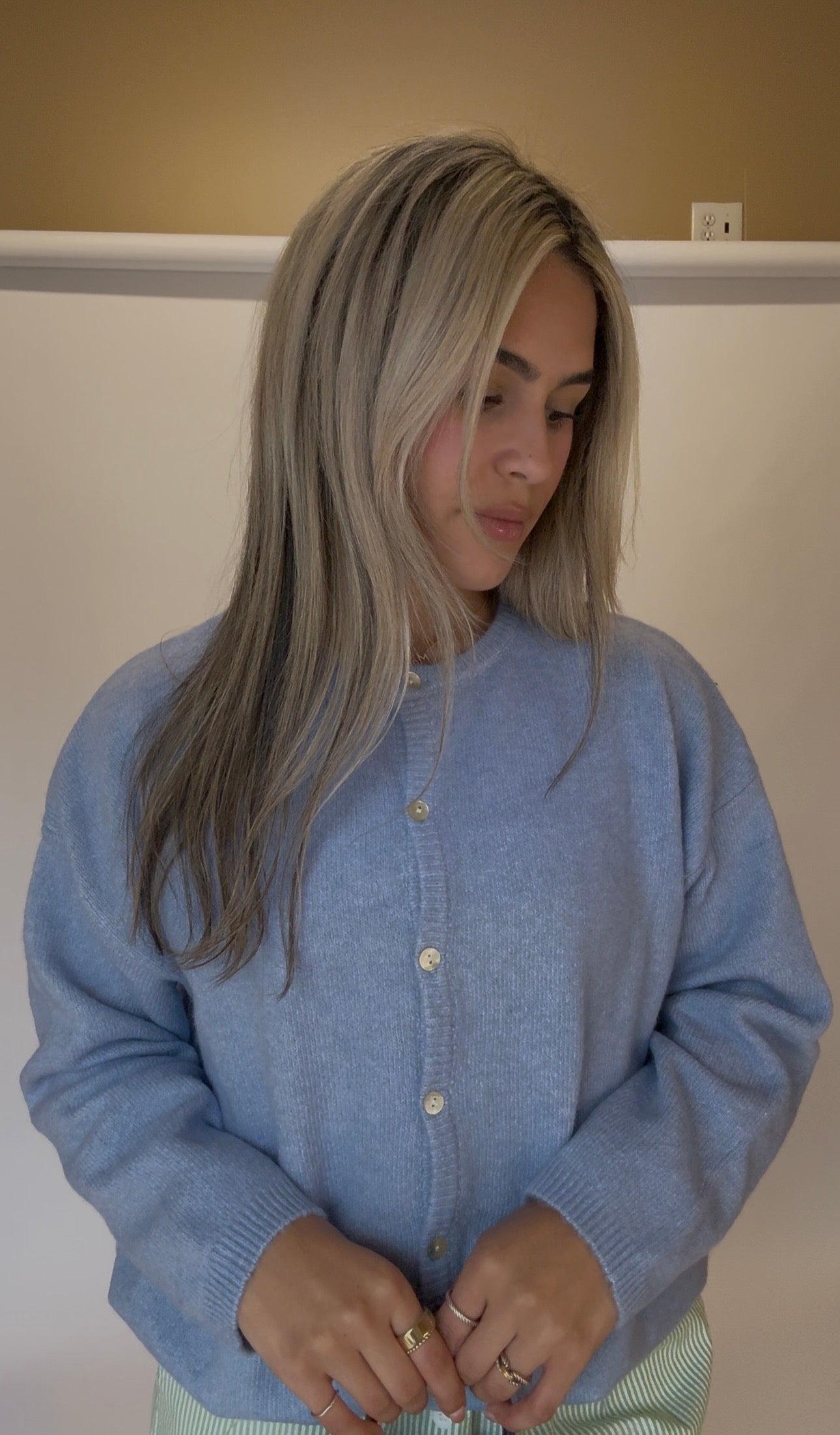 Jules Cardigan - Periwinkle