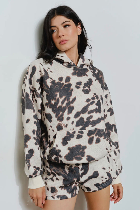 Cowprint Hoodie
