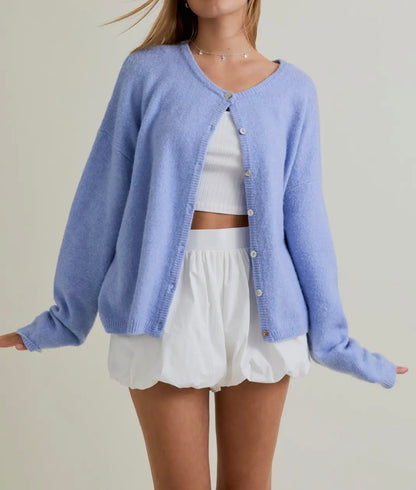 Jules Cardigan - Periwinkle