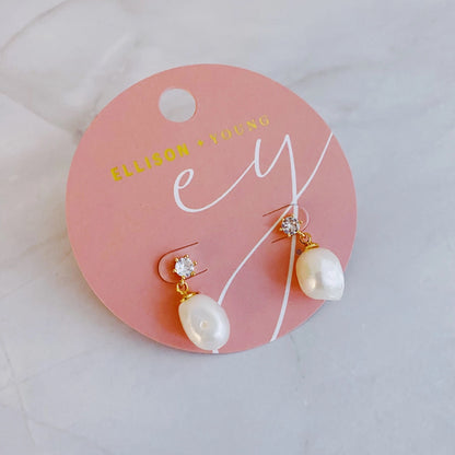 Freshwater Pearl Dangle Earrings