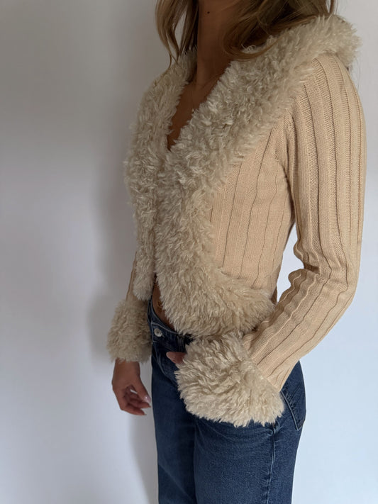 Millie Fur Cardigan