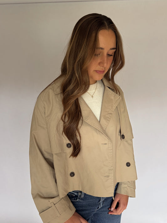 Kennedy Cropped Trench