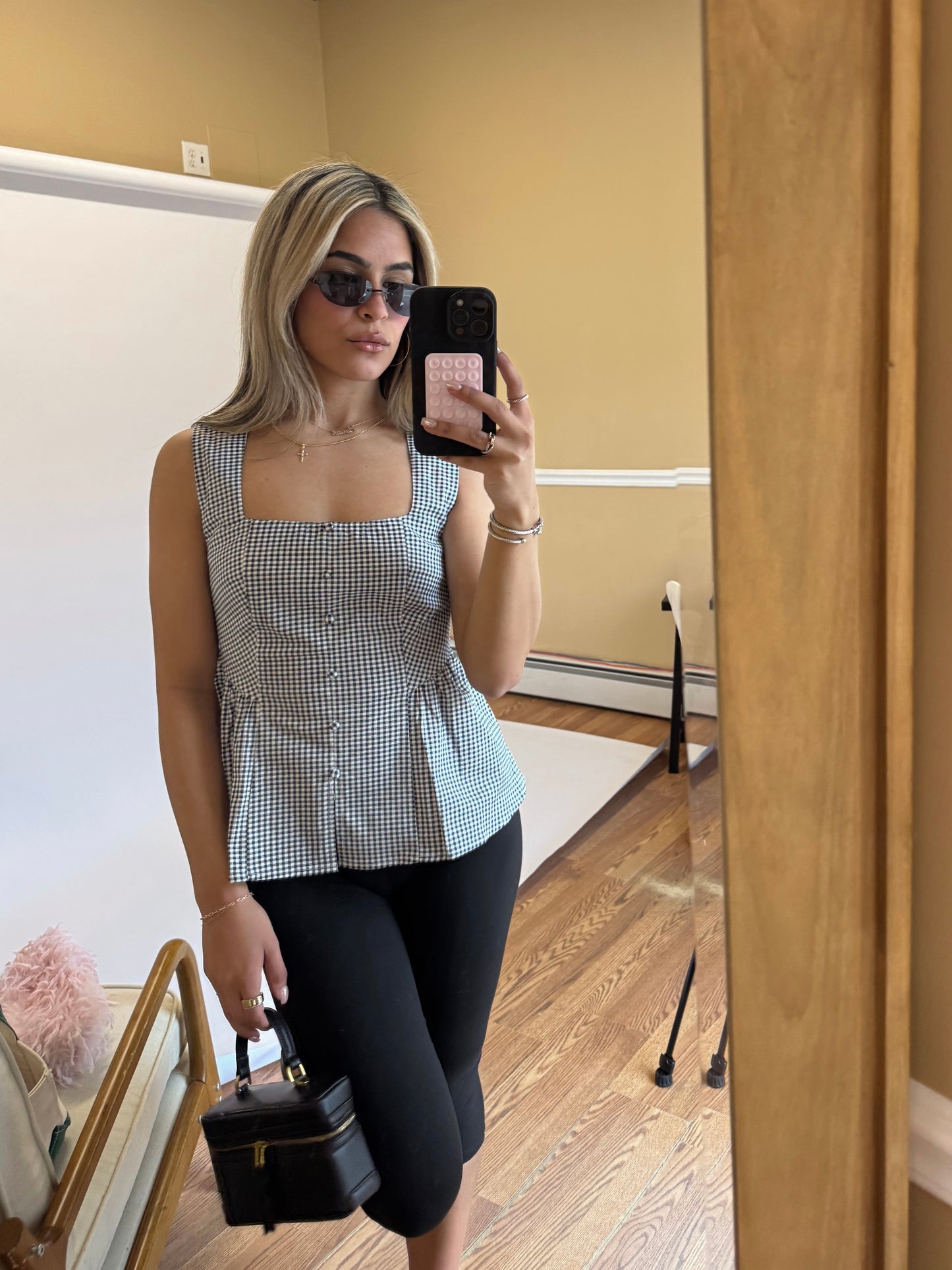 Alice Gingham Top