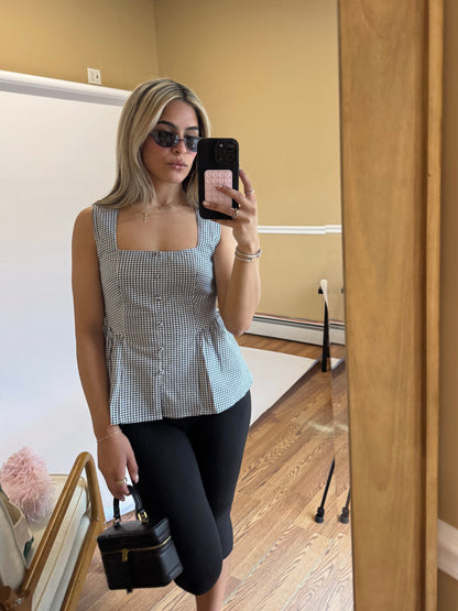 Alice Gingham Top