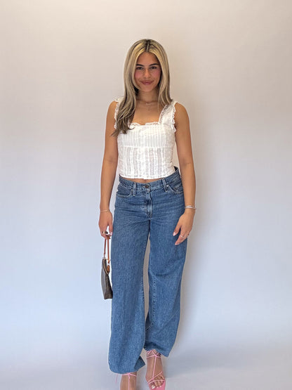 Chelsea Eyelet Top