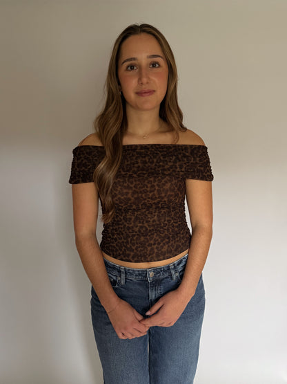 Josie Cheetah Top