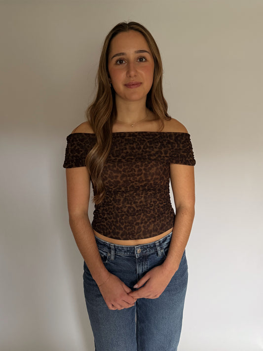 Josie Cheetah Top