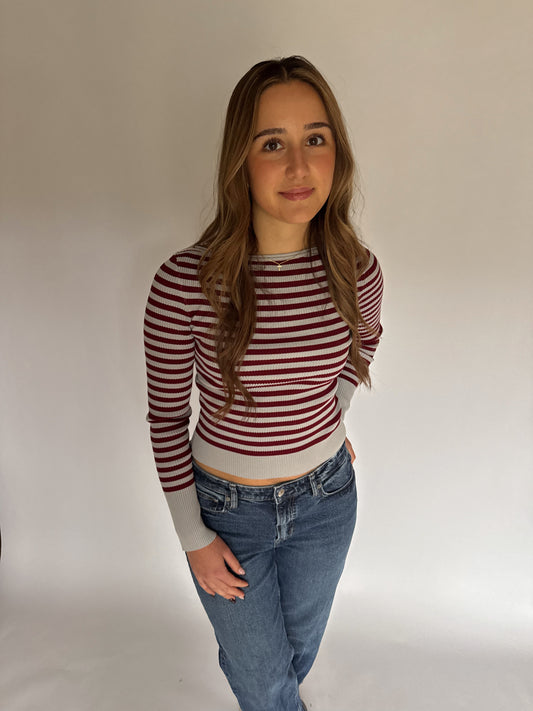 Marlowe Striped Long Sleeve