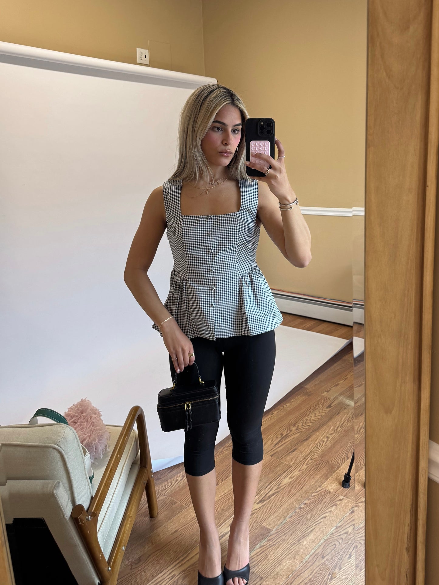 Alice Gingham Top