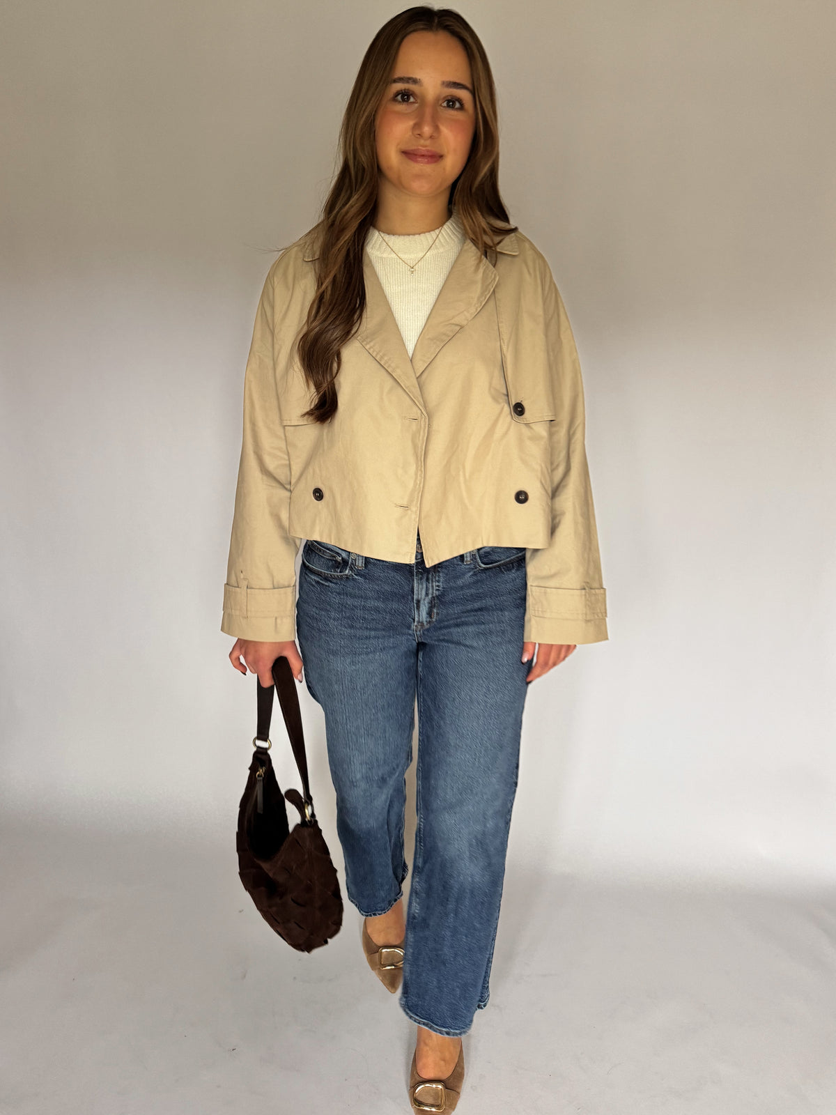 Kennedy Cropped Trench