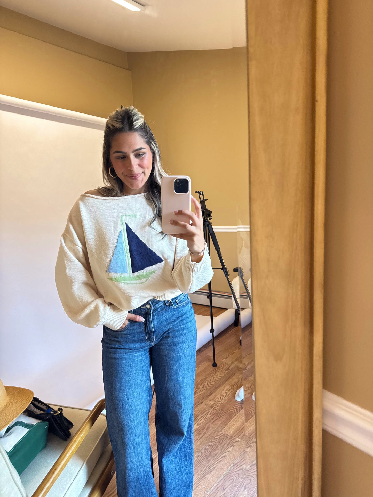Brielle Boat Sweater