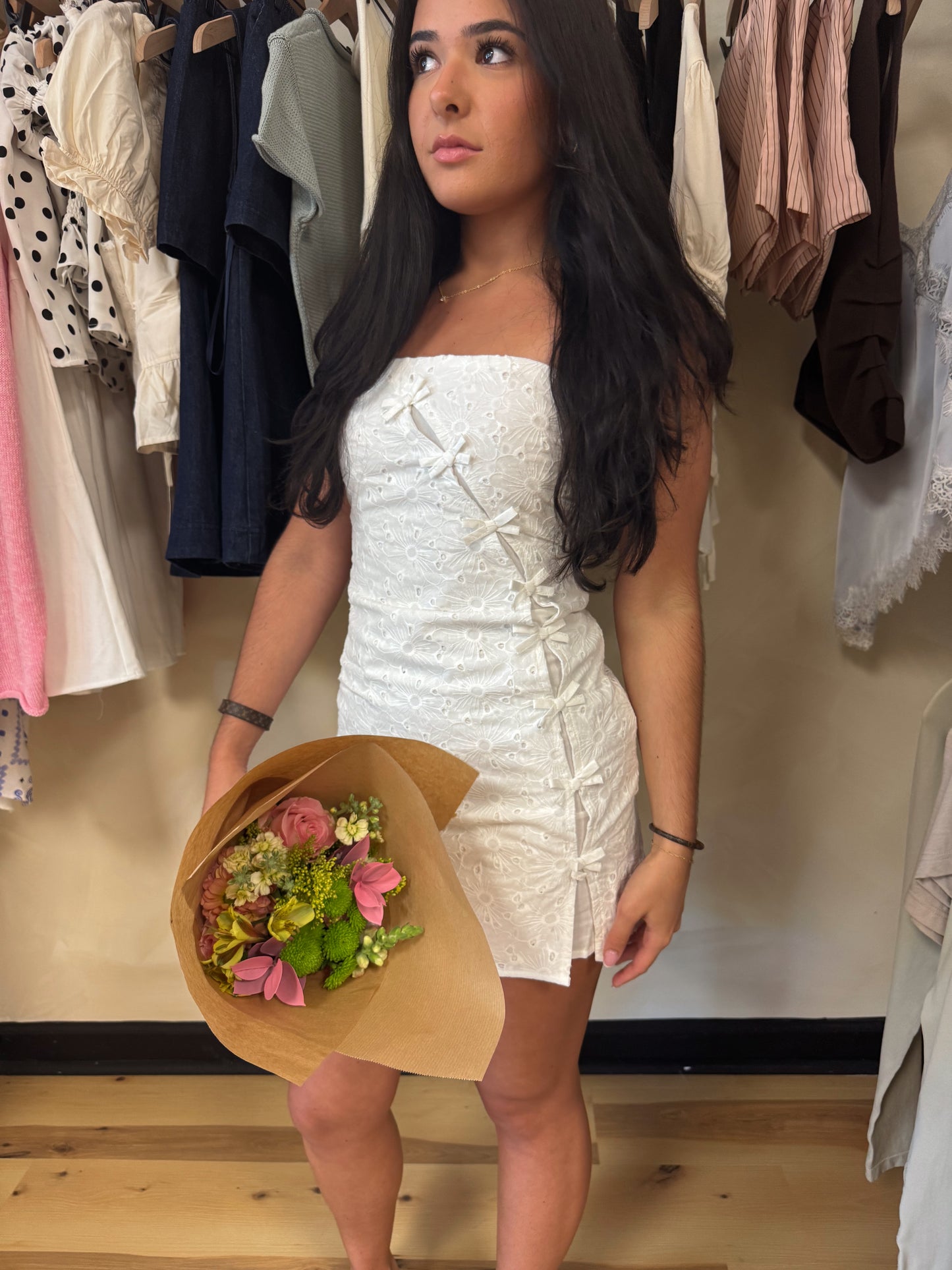 Sofia Strapless Mini